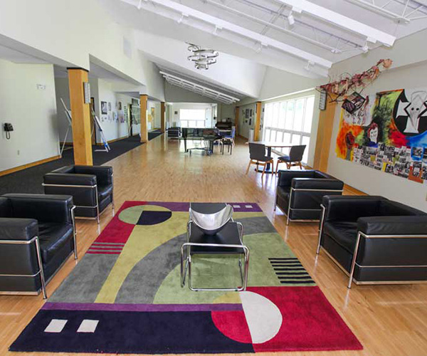 Sharon L. Poole Art Gallery interior
